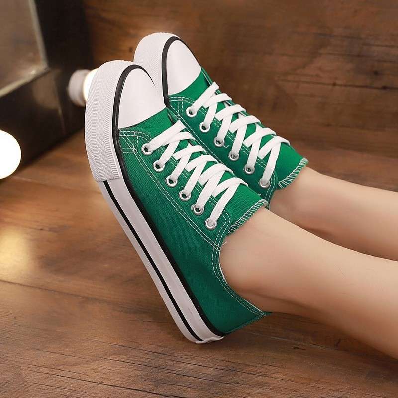 Trampki damskie 1026-6943-XL03 (12par∕36-41) zielony