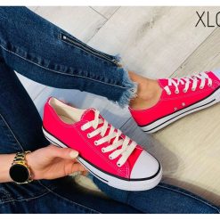 Trampki damskie 1026-6944-XL03 (12par∕36-41) fuksja