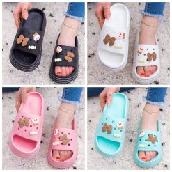 Klapki Basenowe damskie Mix kolor 1026-6982-W3033 (24par∕36-40)