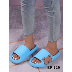 Klapki Basenowe damskie 1026-6992-BP-129 (12par∕36-41) niebieski
