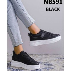 Buty Sportowe damskie 1026-6995-NB591 (12par∕36-41) czarny