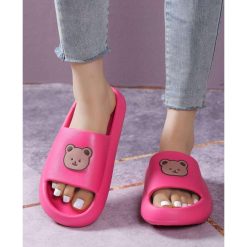 Klapki Basenowe damskie 1026-6999-BG130 (12par∕36-41) fuksja