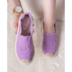 Espadryle damskie 1026-7001-NB273 (12par∕36-41) fioletowy