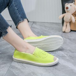 Espadryle damskie 1026-7002-NB273 (12par∕36-41) żółty