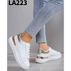 Buty Sportowe damskie 1026-7005-LA223 (12par∕36-41) złoty