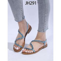 Sandały damskie 1026-7019-JH291 (12par∕36-41) niebieski