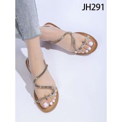 Sandały damskie 1026-7022-JH291 (12par∕36-41) złoty