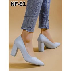Czółenka damskie 1026-7024-NF91 (12par∕36-41) niebieski
