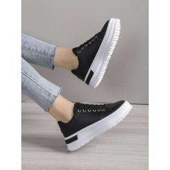 Buty Sportowe damskie 1026-7057-LA238 (12par∕36-41) cały czarny