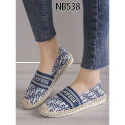 Espadryle damskie 1026-7065-NB538 (12par∕36-41) niebieski
