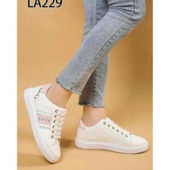Buty Sportowe damskie 1026-7068-LA229 (12par∕36-41) różowy