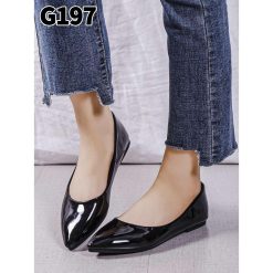 Baleriny damskie 1026-7090-G197 (12par∕36-41) czarny