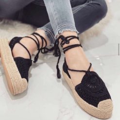 Espadryle damskie 1026-7151-A10-55 (12par∕36-41) czarny