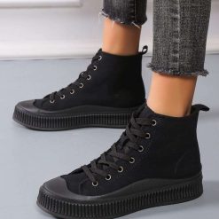 Trampki damskie 1026-7160-RE21 (12par∕36-41) cały czarny