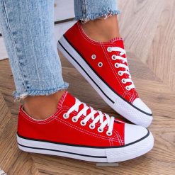 Trampki damskie 1026-7162-XL03 (12par∕36-41) czerwony